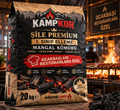 KAMPKOR Şile Premium 20 kg 1. sınıf elleme mangal kömürü