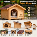 Mini yavru kedi yuvası ve teknik ölçüler
